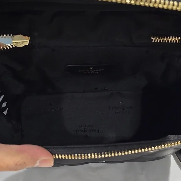 Kate Spade Carey Trunk Crossbody, Black